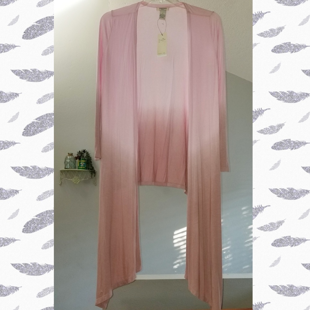 Vertigo Paris Pink Ombre Multi-Wear Cardigan